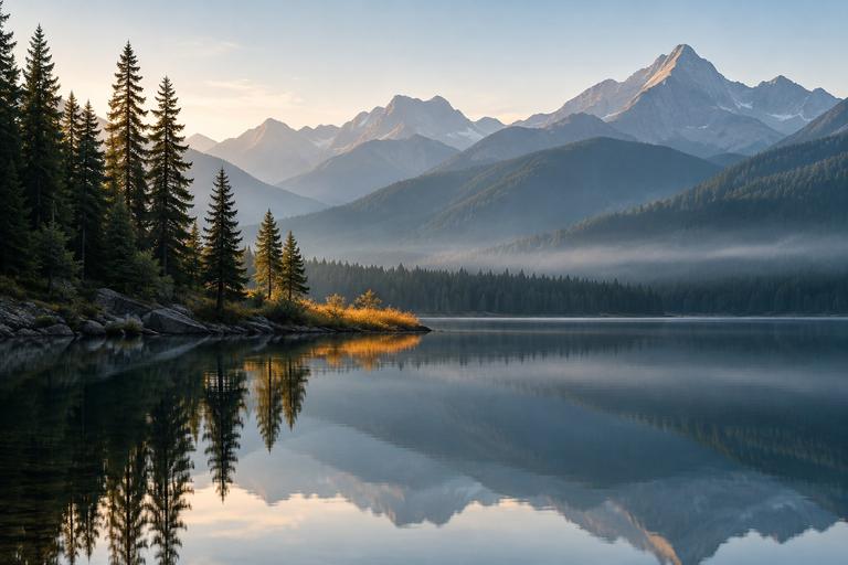 First Stillness, by Maya Demolight, AI-generated photography, 2026