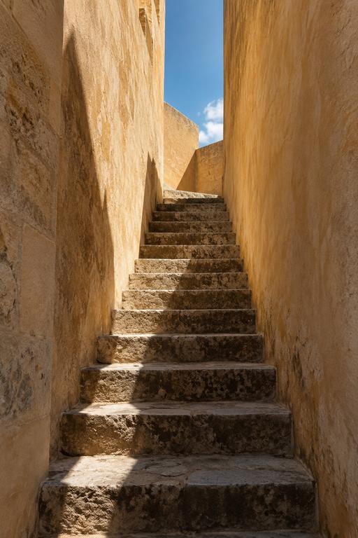 The Stair at Noon